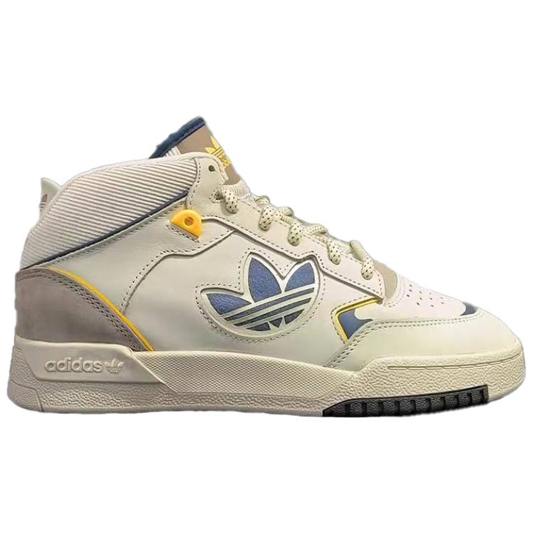 Мужские кроссовки Adidas Originals Drop Step XL Высокие Кеды для скейтборда Унисекс Белые
