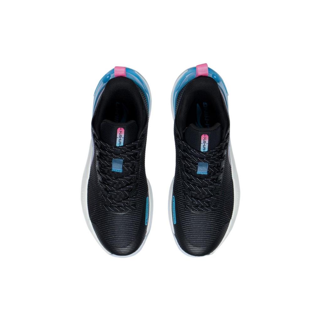 New LiNing YuShuai Retro Durable Breathable Low Top Basketball Shoes Black Blue Pink ABPS031-1