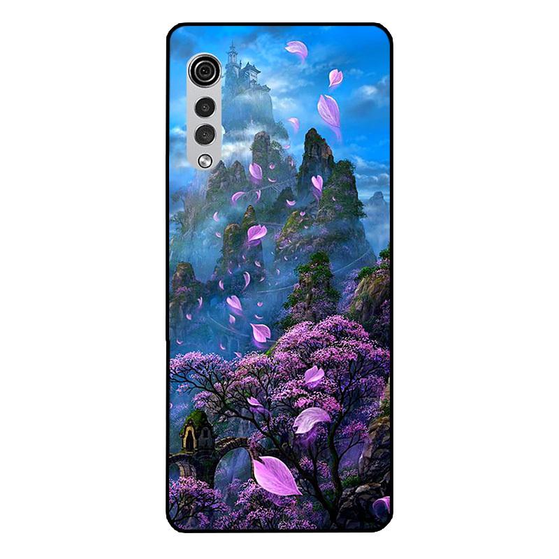 Чехол для LG Velvet Мраморный Мягкий Силиконовый Задний Чехол для Телефона LG Velvet 5G UW Чехлы для LG Velvet 2 Pro / Velvet2 Pro Coque