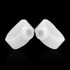Healthy Slimming Silicone Magnetic Toe Rings - a Pair (translucent White)