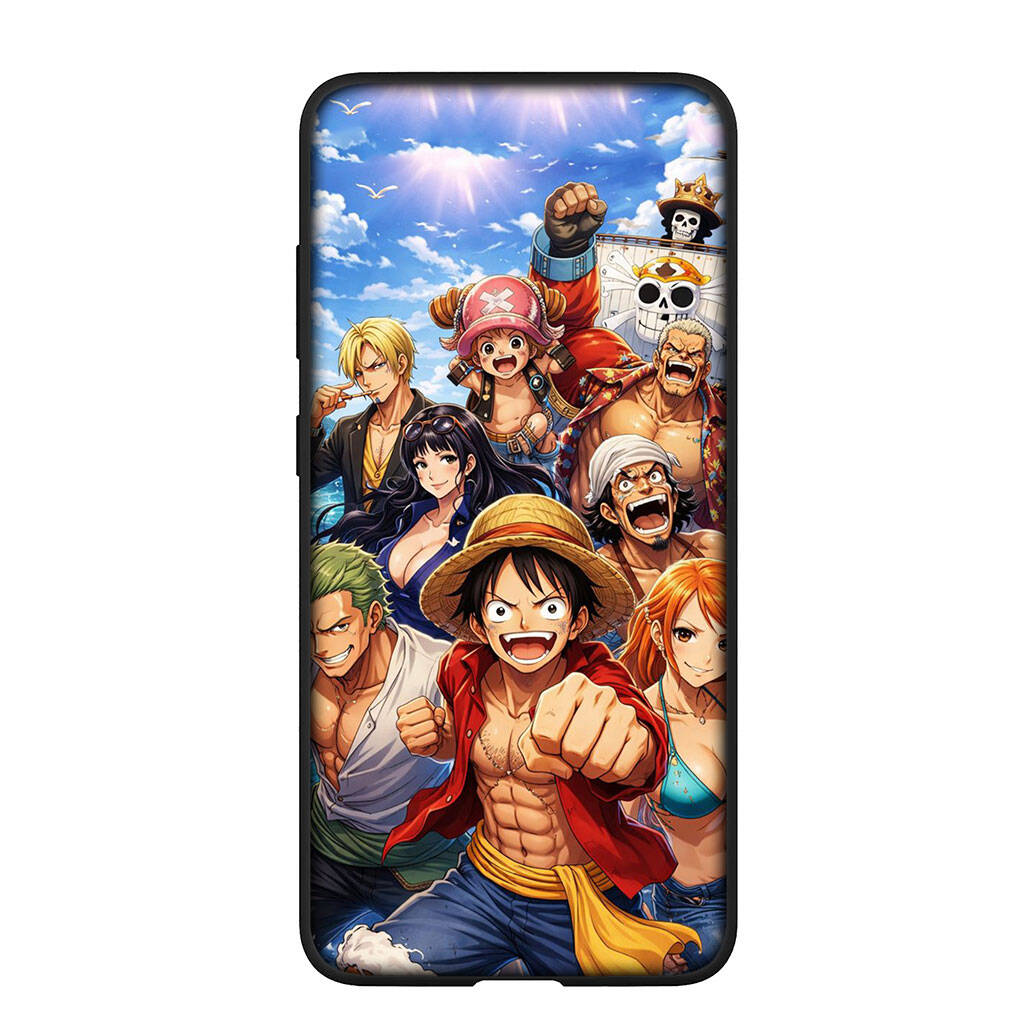 Чехол для iPhone 17 15 16 Plus Xiaomi Poco X7 X6 F8 F7 M8 C85 C75 C71 Redmi Note 14 12 11 13 Pro Max A4 14C 13C 15C One Roronoa Coque Zoro Pieces Luffy