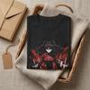 Футболки Сабер Fate Stay Night Аниме Унисекс из Чистого Хлопка Винтажные Футболки с Короткой Рукавой и Круглым Воротником Футболки с Графическим Принтом