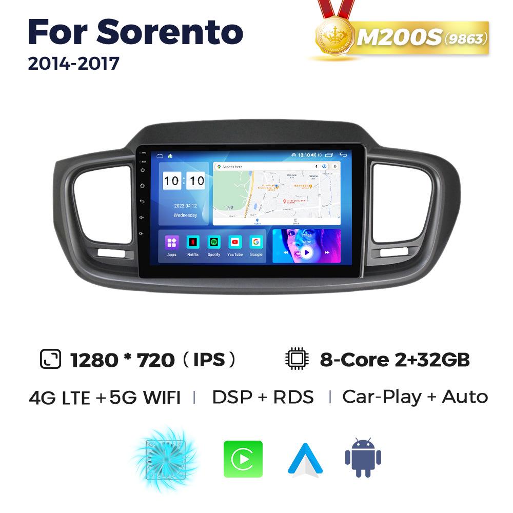 Беспроводная навигационная система Android для Kia Sorento 2014-2017