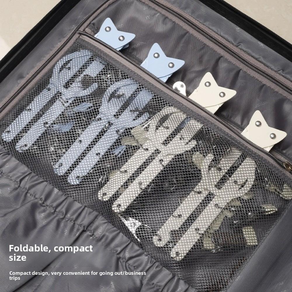 Portable Folding Clothes Drying Rack 10 Clips Sock Laundry Airer  Children Wardrobes