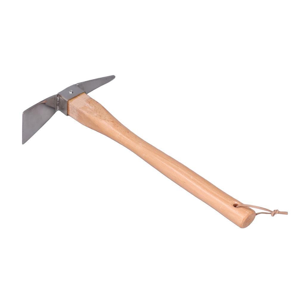 Silver Pick Axe Detachable Garden Pick Axe Durable Digging Tools