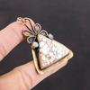 Wild Horse Magnesite Pendant Rainbow Moonstone Pendant Copper Pendant High Quality Gemstone Jewelry Latest Design Jewelry Handmade Pendant