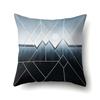 Nordic Style Ins Marble Polyester Pillowcase Car Decoration Home Printed Waist Cushion Pillowcase
