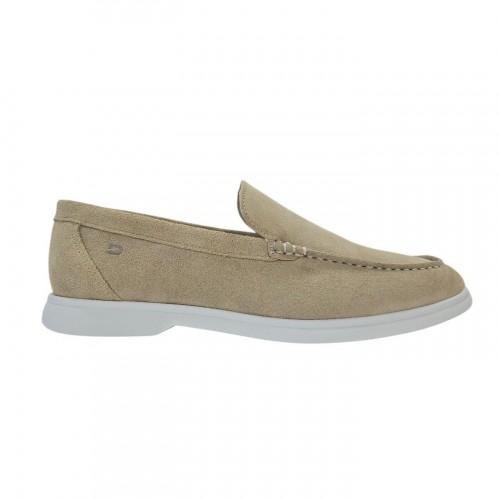 Nicholas Deakins Mens Francis Suede Slip-on Loafers