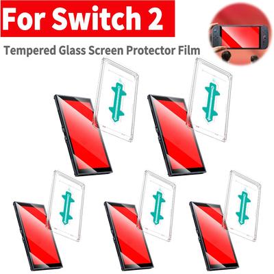 Для Nintendo для Switch 2 Защитные пленки для экрана из закаленного стекла Защитная пленка для экрана против царапин Закаленное стекло Защитная пленка