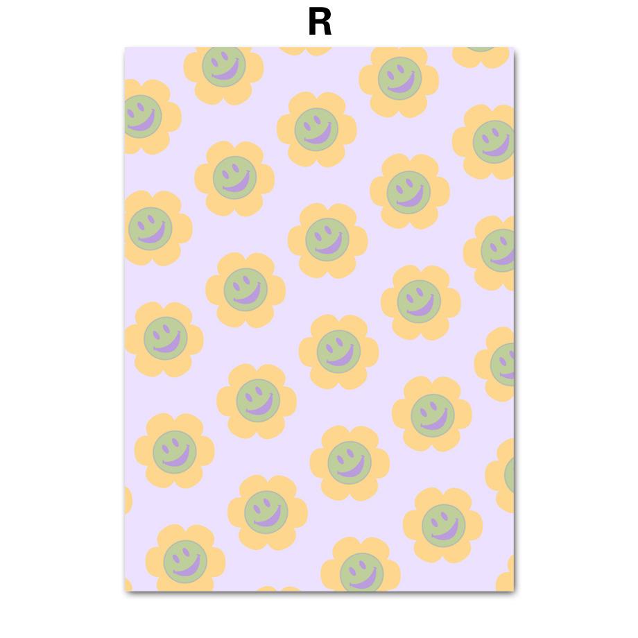 Groovy Leaf Matisse пастельные розовые постеры и принты, настенное искусство, ретро, ​​забавная картина на холсте, эстетический декор для комнаты колледжа