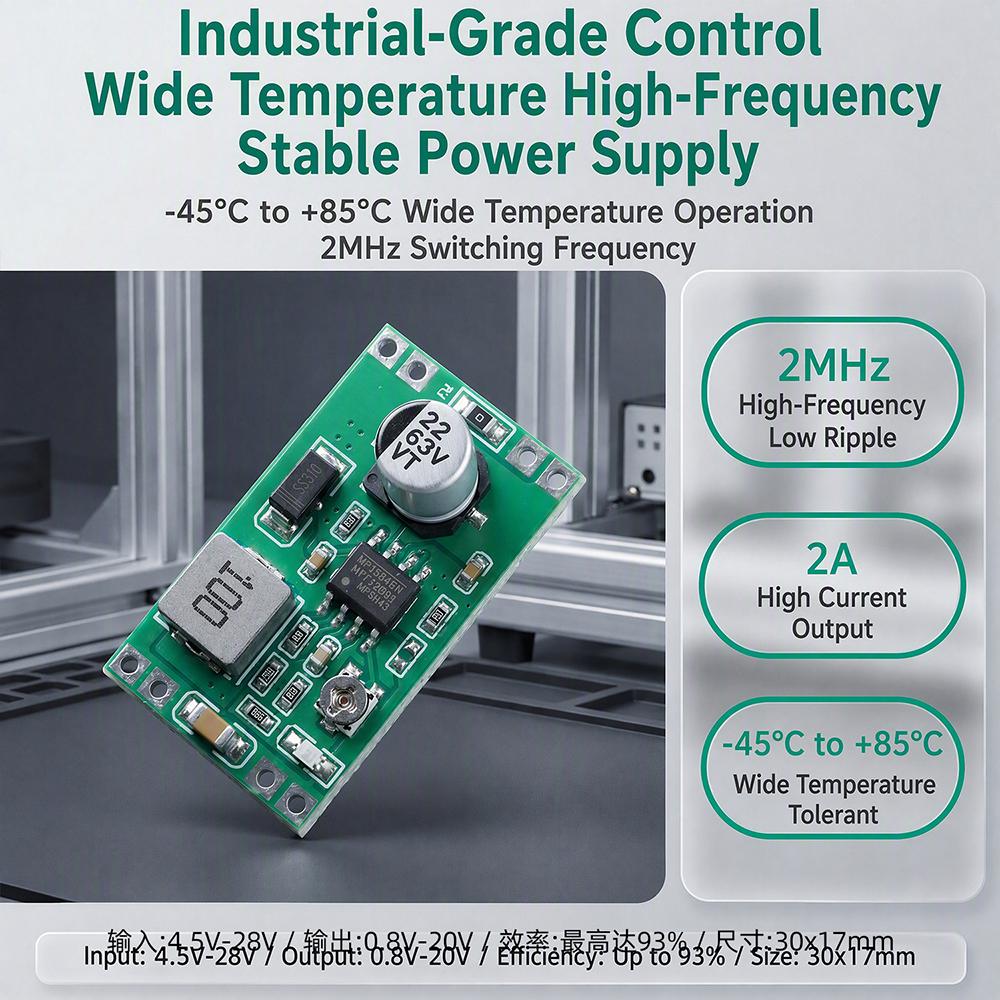 DC-DC MP1161 Stabilized Voltage Supply Module DC 6-11V to DC 1.1/1/9/11V Adjustment Board Power Supply