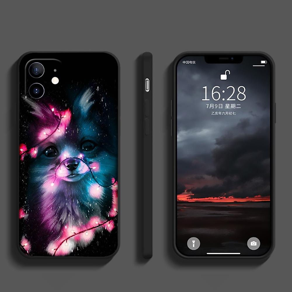 GX110 Kawaii Cute Fox силиконовый мягкий чехол для iPhone 13 12 Mini 11 Pro XS Max XR X 8 7 6 6S Plus 5 5S SE 2020