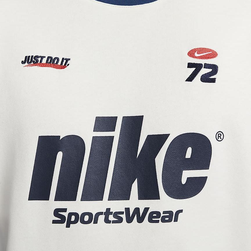 Nike Спортивная одежда Club Crewneck Толстовка Мужская толстовка Sail HQ4949-133
