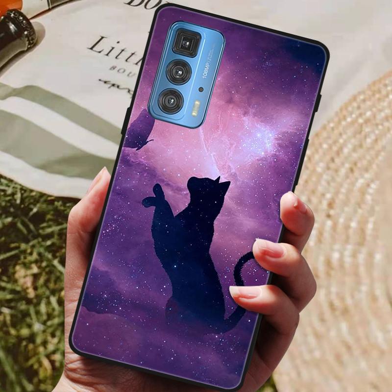 For Motorola Moto Edge 20 Pro Case Soft TPU Silicone Back Cover for Motorola Moto Edge S 20 Pro 5G Phone Cases Fashion Coque