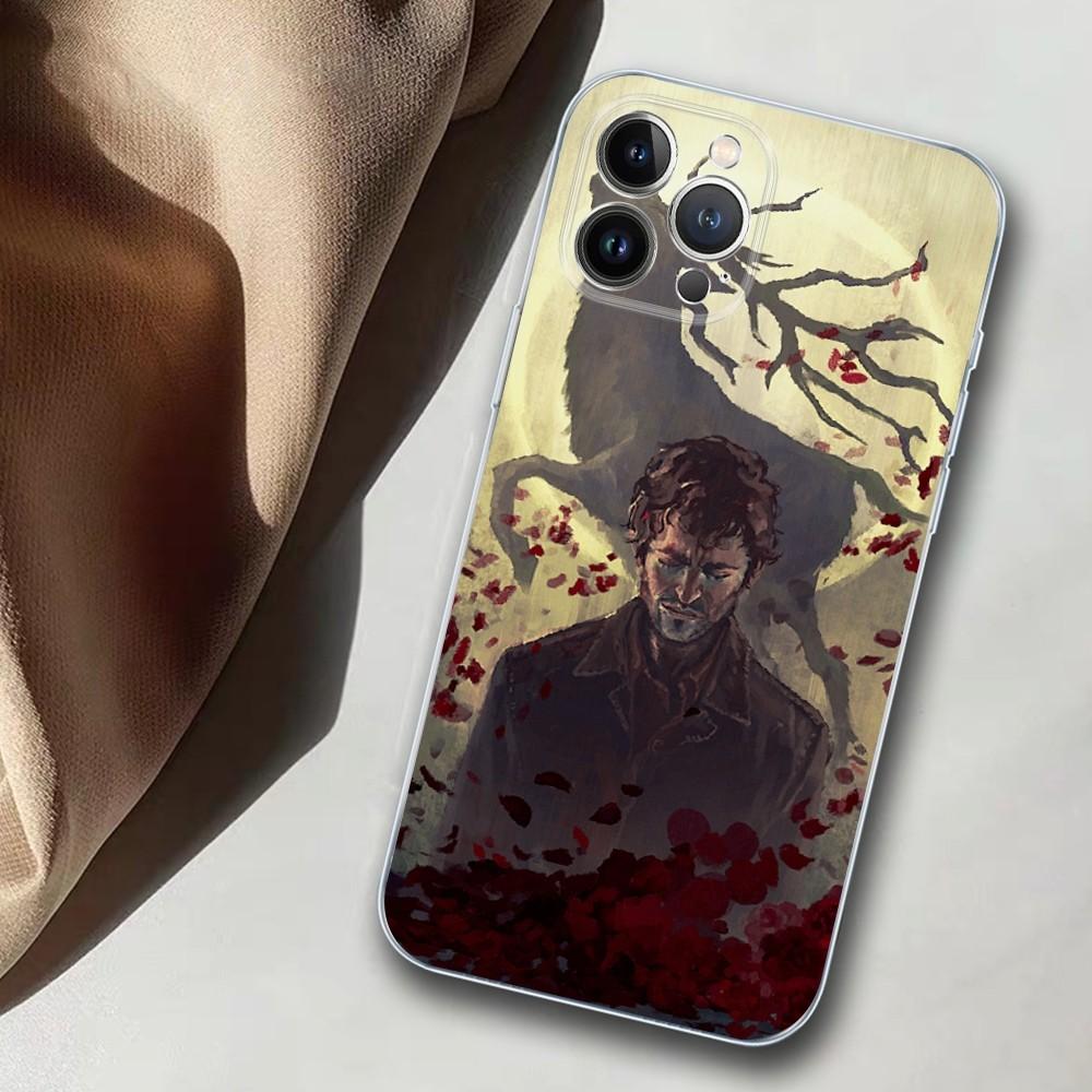 Hannibal Phone Case For iPhone 14 11 12 13 Mini Pro XS Max Cover 6 7 8 Plus X XR SE 2020 Funda Shell