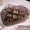 Transparent Jewelry Storage Box Large Capacity Multi-layer Dustproof Earrings Rings Container Desktop Jewelry Organizer Case