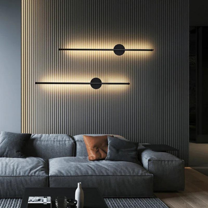 Minimalist Bedroom LED Wall Lamps Decor for Sofa Background Interior Wall Lights Wall Sconce for Corridor Aisle Decor Lamp