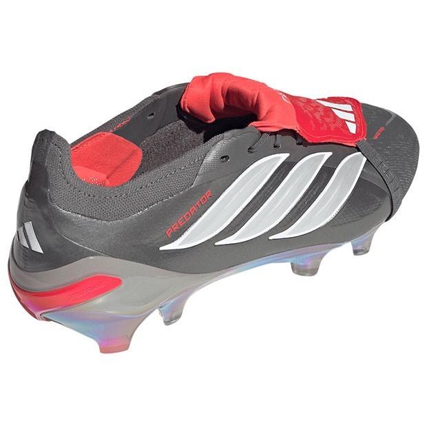 JS0379 adidas Predator Elite FT FG Железный металлик Облачный белый Ярко-красный (Мужской)