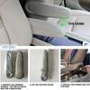 Левый и правый серый чехол на подлокотник из ПУ кожи для Honda Odyssey 2005-2010
