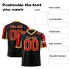 Custom Football Jerseys Personalized Printed Team Name & Number Sports Uniform For Men Women Youth