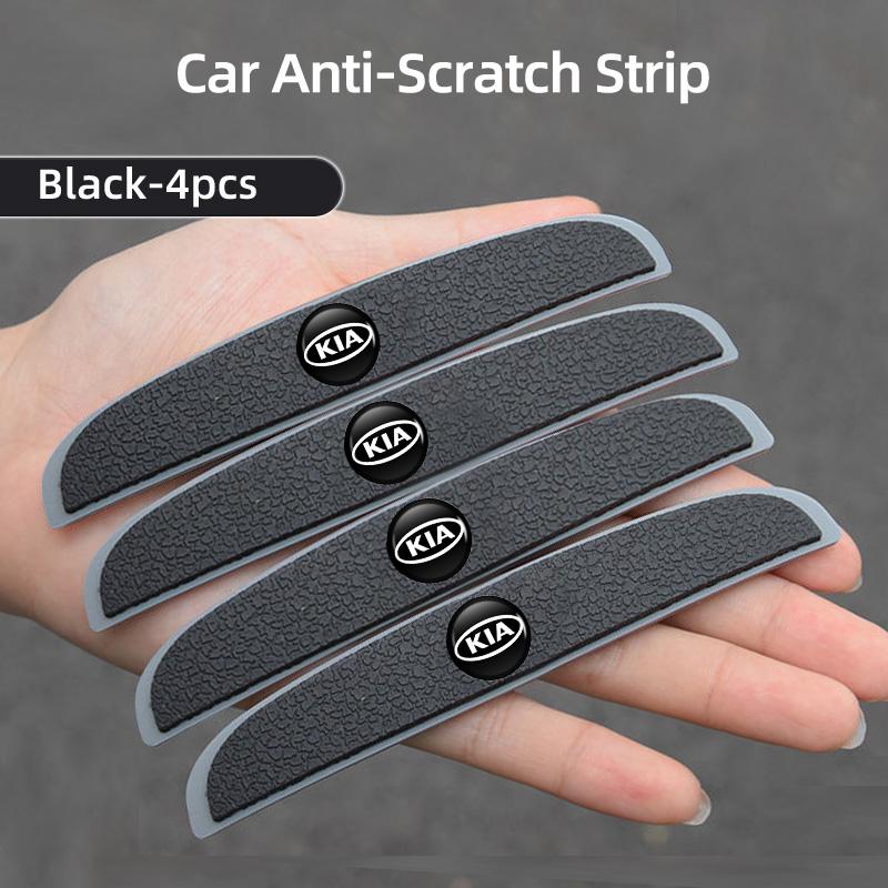 4pcs Car Door Edge Protector Guards Anti-collision Stickers For KIA Xline Sportage Optima Ceed Soul Picanto Stonic WR8