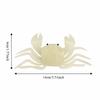 5PCS 140*40mm Artificial Crab Lure Soft Simulated Crab Bait Durable Crab Lure  Saltwater Fishing