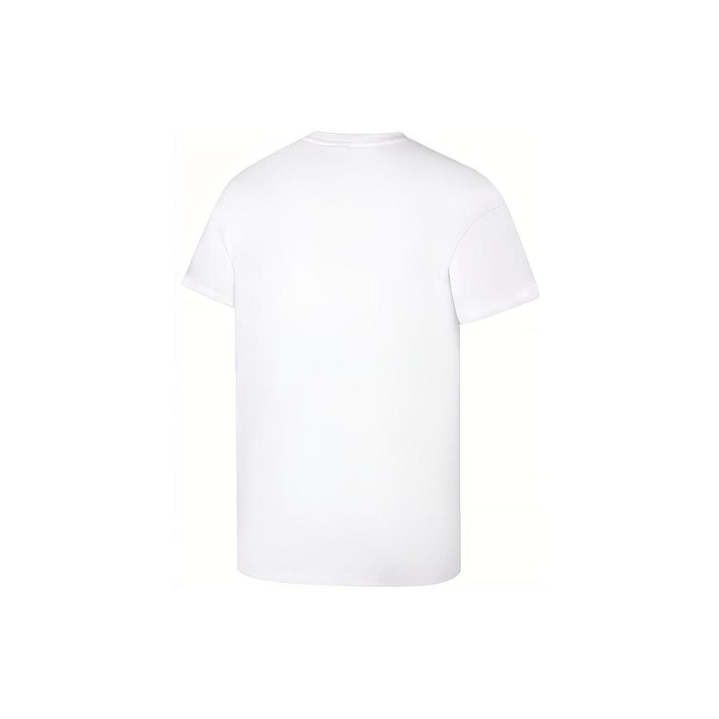 Puma Loose-Fit Breathable Casual Sports Short Sleeve T-Shirt With Dropped Shoulders Men Tops White 673654-02