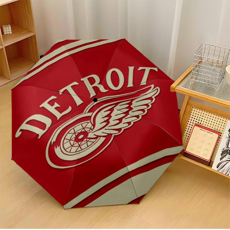 Detroit Red Wings Printed umbrella lightweight for travel camping and leisure a musthave for family holidays and birthday gifts