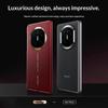 Для Huawei Mate X7 Чехол Кожа с текстурой личи Смарт-чехол-книжка с окошком Полная защита Автоматический сон/пробуждение