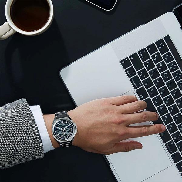 Citizen Men's NA1010-84X ( Watch Series 8 Mechanical 830 Mechanical) Round Watch Silver Stainless