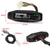 A Universal Digital Motorcycle Meter Speedometer LCD Digital Odometer RPM Fuel Level Meter Turn Signal Light for Motorcycle