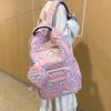 Female Schoolbag Printed Backpack Student Large Capacity Backpack