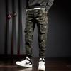 Jantour 2021 Men 'S Camouflage Trousers Cotton Casual Military Cargo Pants Joggers Outdoor Pants Men 3d Pockets Harajuku Pants 