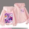 2026 Fall Magic Fantasy Zip Hoodie for Girls Boys Cute Princess Style Pullover Sweatshirt Trendy Korean Style Daily Casual Wear