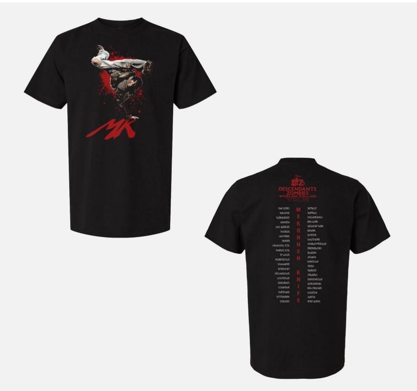 Descendants Zombies Worlds Collide Tour 2025 T-Shirt Unisex T-Shirt