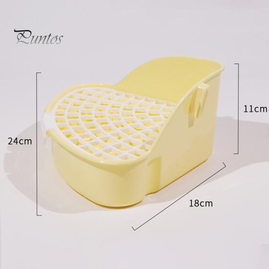 Практичная стабильная гладкая поверхность для хомяка в ванной комнате, маленькая клетка для хомяка, кролика, туалет, товары для домашних животных