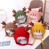 Baby Hats Autumn and Winter Boys Baby Wool Hats Antlers Ears Girls Ear Protectors Knitted Hats Thermal Hats