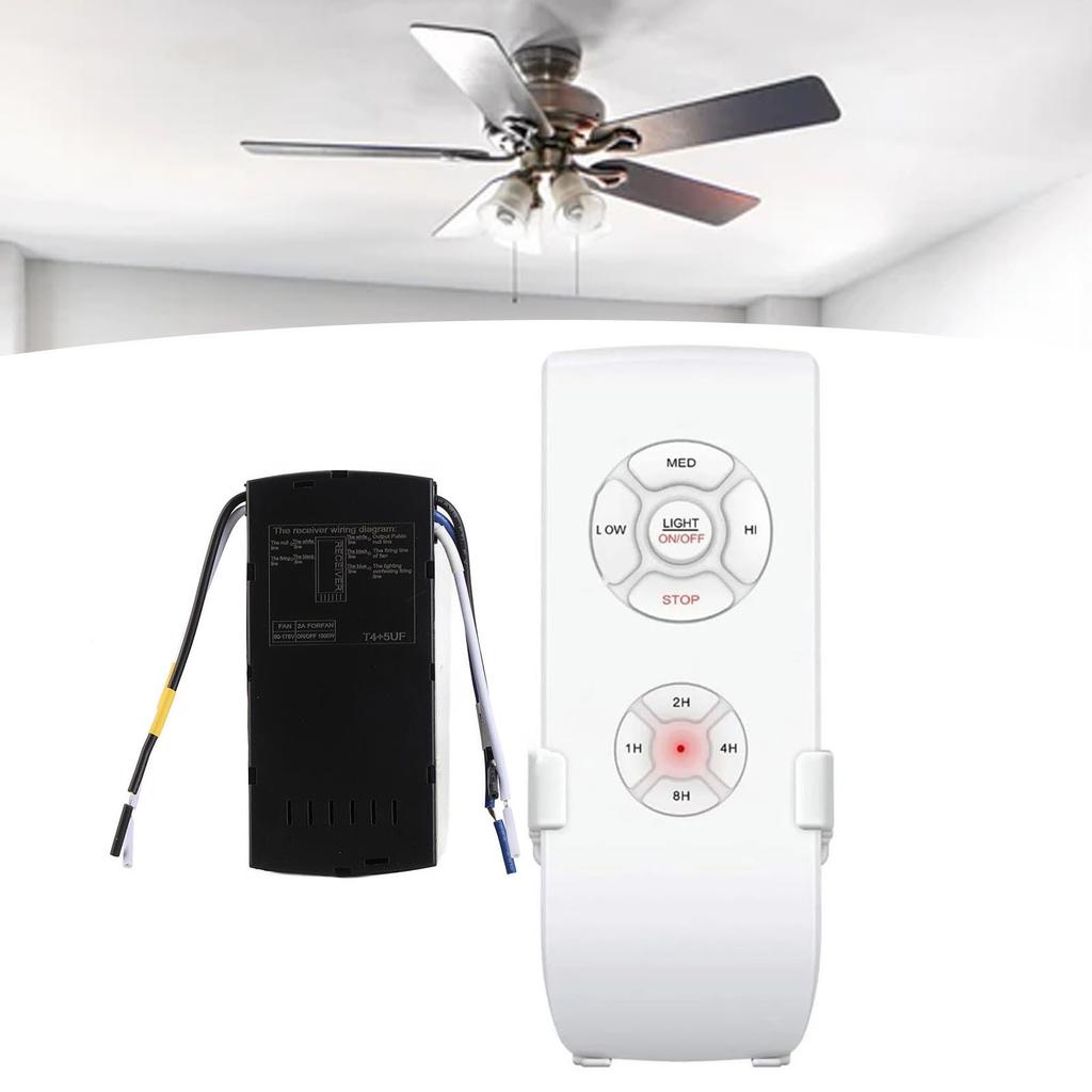 Ceiling Fan Remote Control Kit Smart Universal Ceiling Fan Light Remote for Hunter for Harbor