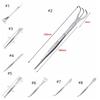 Handheld Stainless Steel Root Rake Mini Gardening Rake Garden Utensils Bonsai Tweezers  Loosen Soil