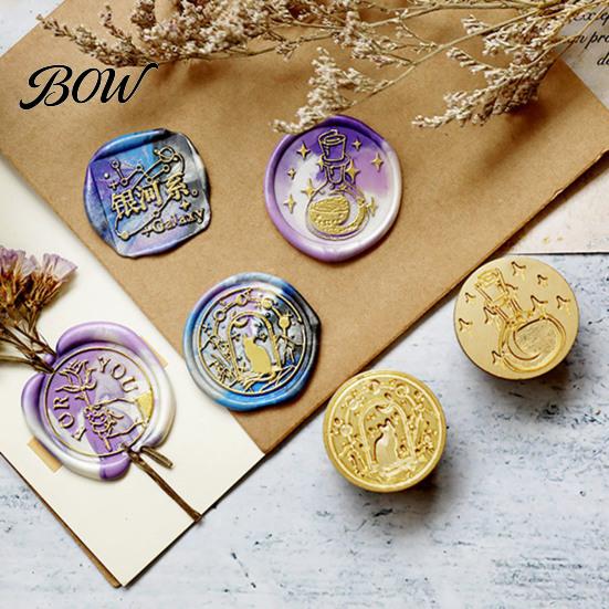 Wedding Invitation Stamp Brass Wax Seal Heads, Alphabet Christmas Embossed Sealing Artistic Relief Head for Envelope Gift Wrapping Journal Scrapbook