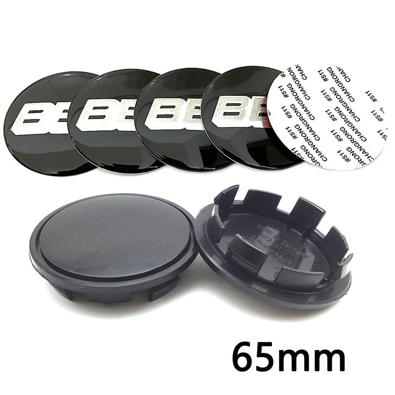 BBS Style Modified Wheel Center Hub Cap, Multi‑Size 65mm 68mm Wheel Center Emblem Decal Sticker Auto Wheel Exterior Accessories
