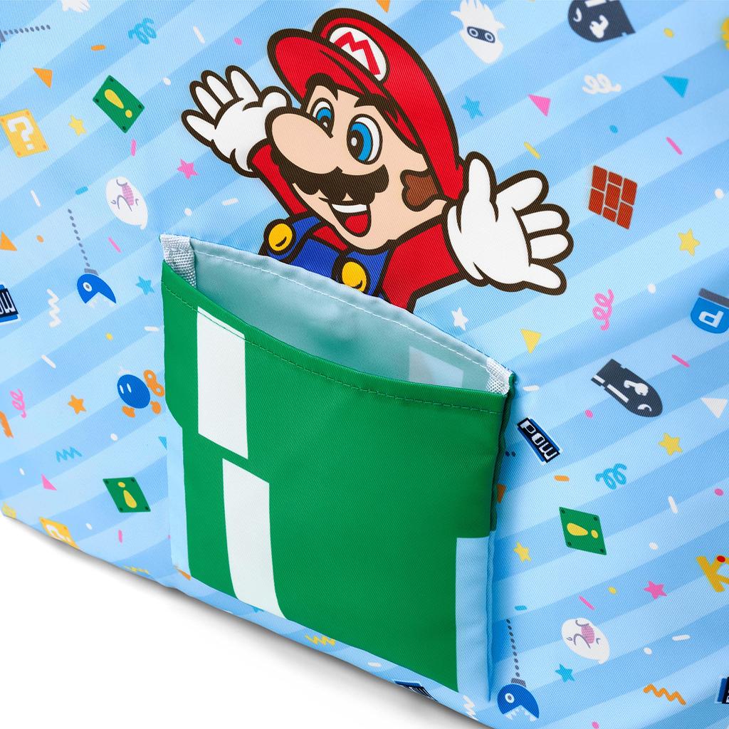 Super Mario Home Party Wrapping Bag M & 2-Way (Mario)