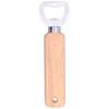 Handheld Bottle Opener with Wooden Handle Wine Beer Soda Glass Caps Opener Bar Tool for Home