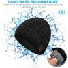 Outdoor Skiing 3 In 1 Bluetooth 5.0 Music Beanie Set Winter Hat Earflap Neck Gaiter Scarf Gloves Birthday Gift Men Women