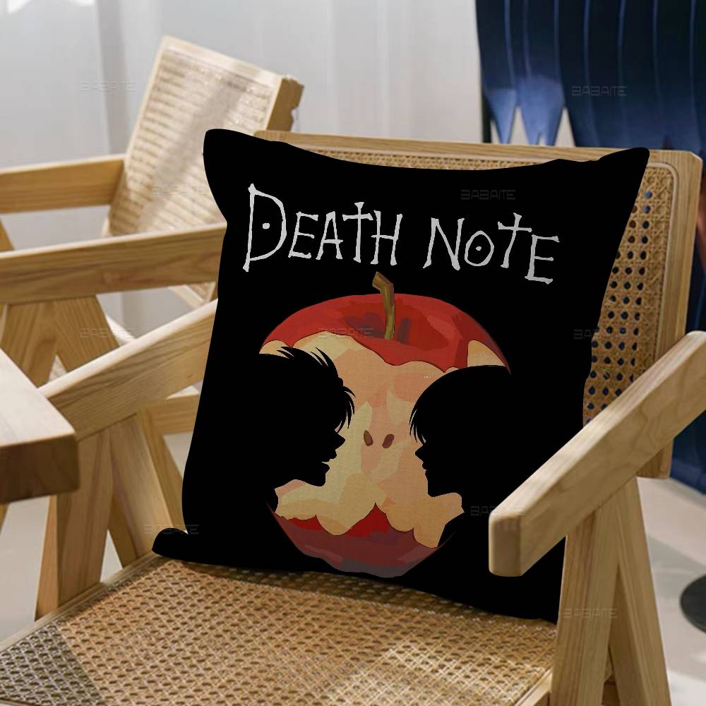Anime DDeath note pillow cover sofa cushion cover home room decoration children gift