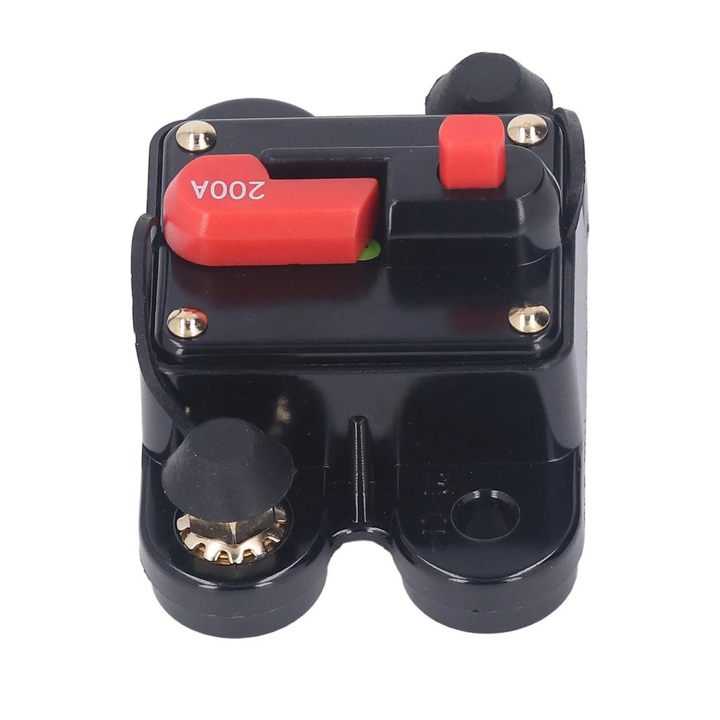 Автоматический выключатель с ручным сбросом 14 дюймов Защита от перегрузки по току DC 12?48В для автомобильного двигателя 200А