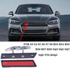 3D ABS Car Stickers Decals Front Hood Grill Emblem Badge for S3 S4 S5 S6 S7 S8 RS3 RS4 RS5 RS6 RS7 RS8 SQ3 SQ5 SQ7 SQ8 TTS RSQ3