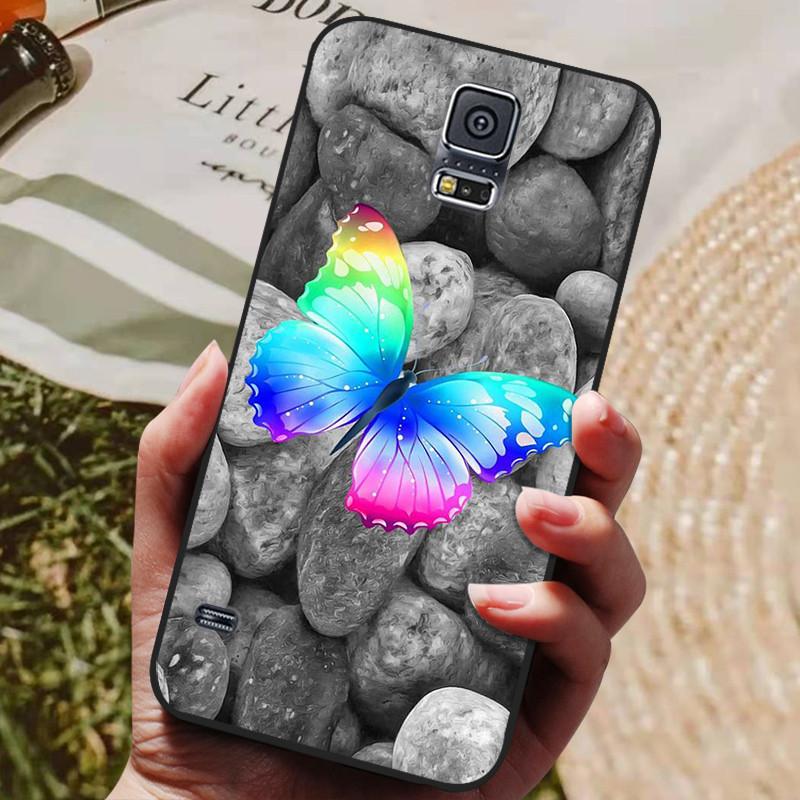 Чехол для Samsung S5 Милый Мягкий Силиконовый Задний Чехол для Телефона Для Samsung Galaxy S5 S 5 i9600 Чехол TPU Покрытие Для Samsung S5 Neo Fundas
