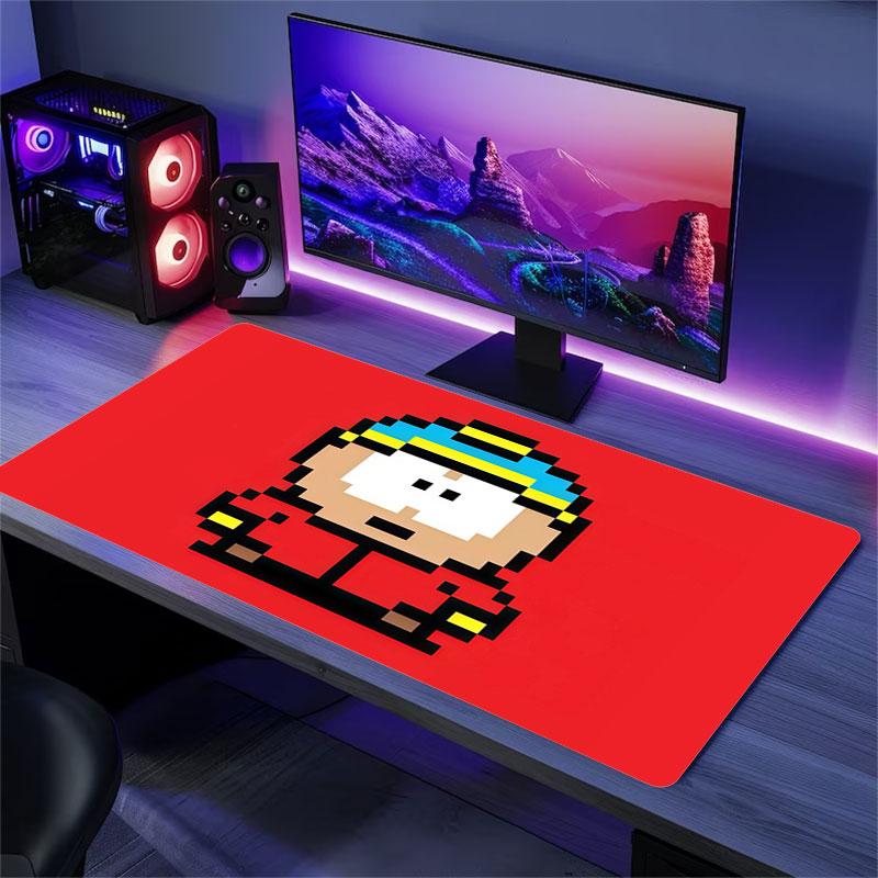 Eric Mouse Pad, Large Gaming Desk Mat, Non-slip XXL Mousepad for Laptop & Tablet, Mini PC Playmat with Stitched Edges
