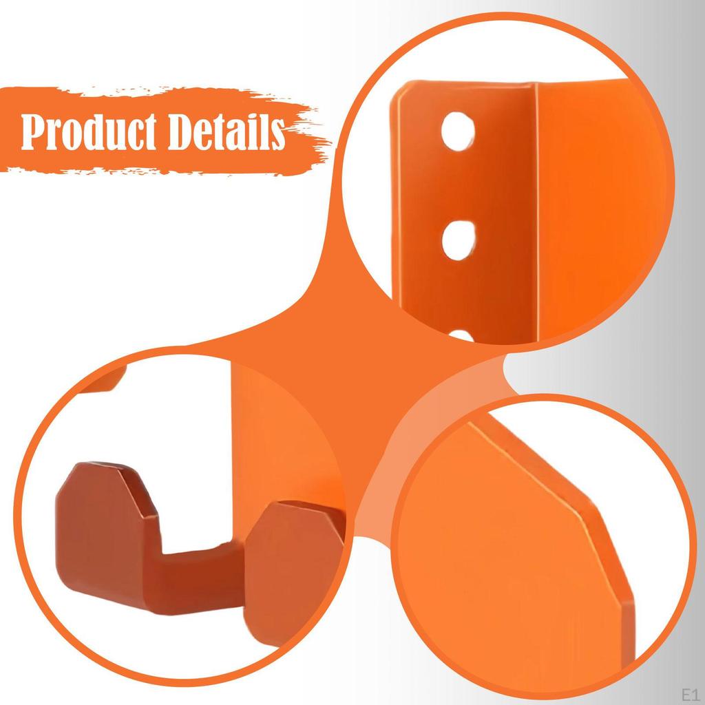 Hanger Wall Mount Bracket Carbon Steel Heavy Duty Holder Rack for Beam Garage Ceiling Tool